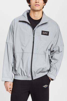 Oversized windbreaker jacket