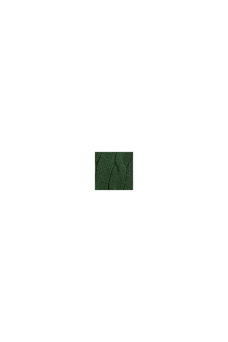 돌핀 로고 팁 스웨터, EMERALD GREEN, swatch