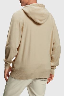 Logo hoodie, CREAM BEIGE, detail-asia image number 1