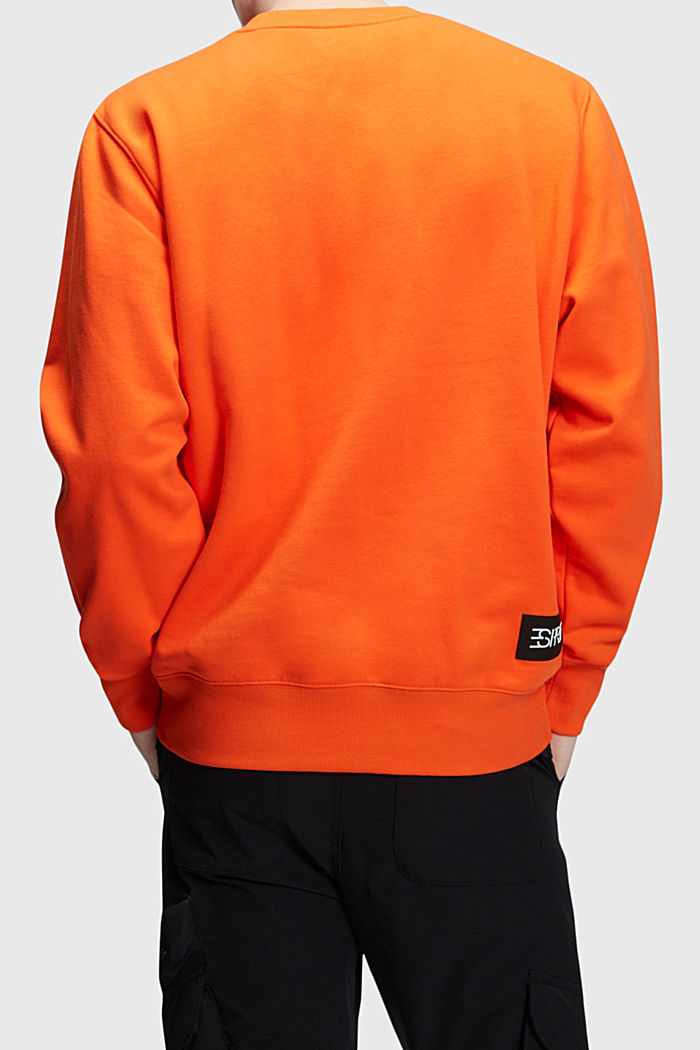 超大廓形LOGO衛衣, 橙紅色, detail-asia image number 1