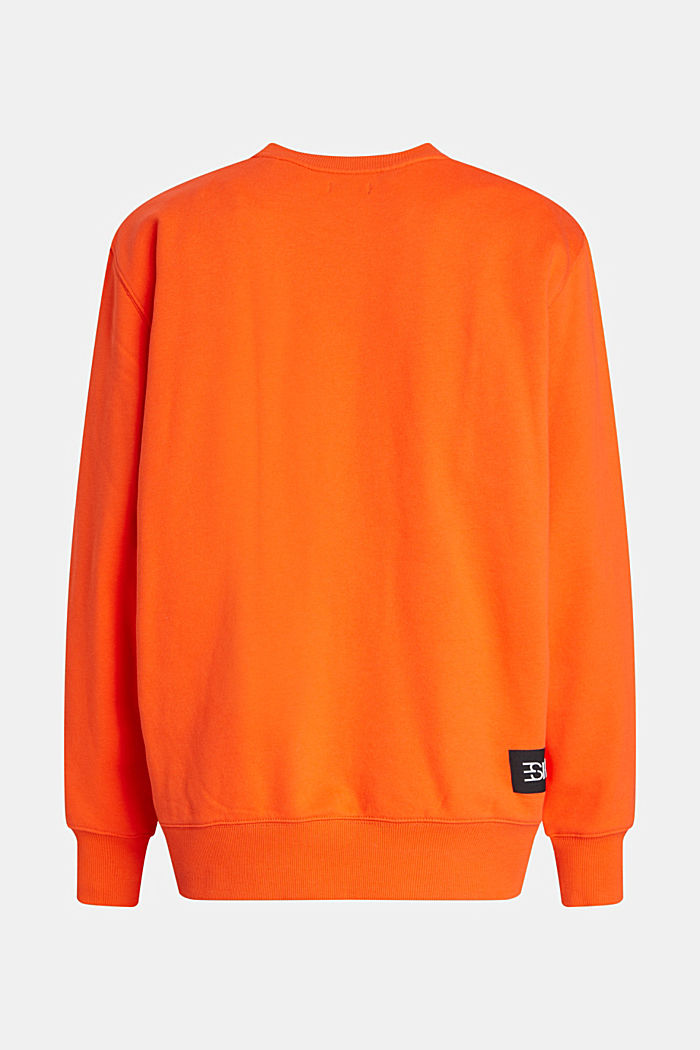 超大廓形LOGO衛衣, 橙紅色, detail-asia image number 5