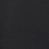 Mixed material zip-up hoodie, BLACK, swatch