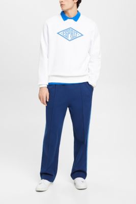 Logo print sweatshirt, WHITE, detail-asia image number 1