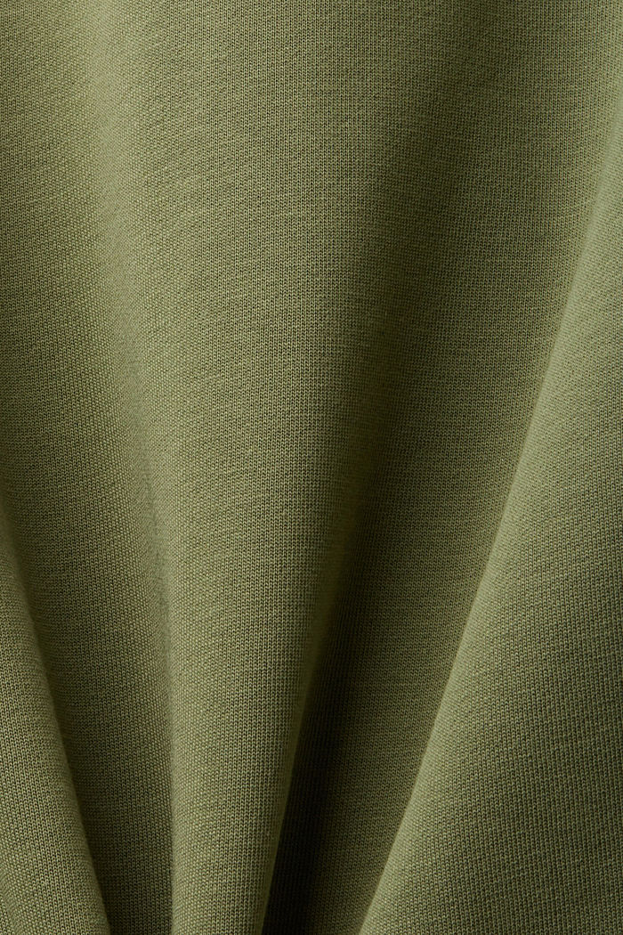 LOGO標誌印花衛衣, 橄欖綠, detail-asia image number 5