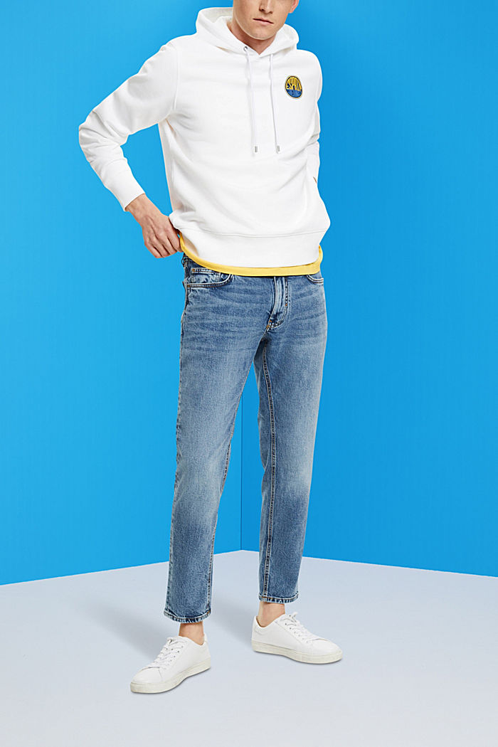 Sweatshirt with logo print, WHITE, detail-asia image number 2