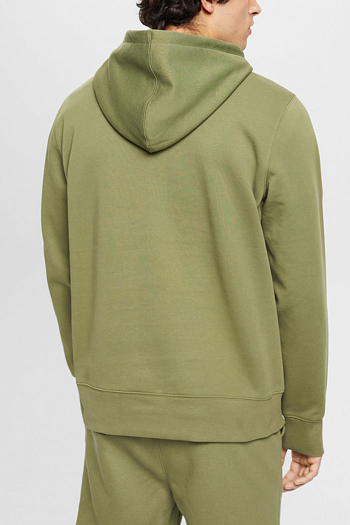 Sweatshirt with logo print, OLIVE, detail-asia image number 3