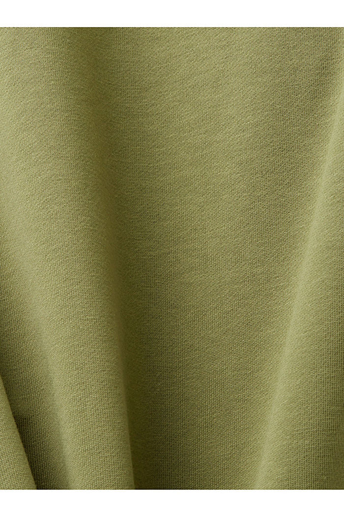 Sweatshirt with logo print, OLIVE, detail-asia image number 5