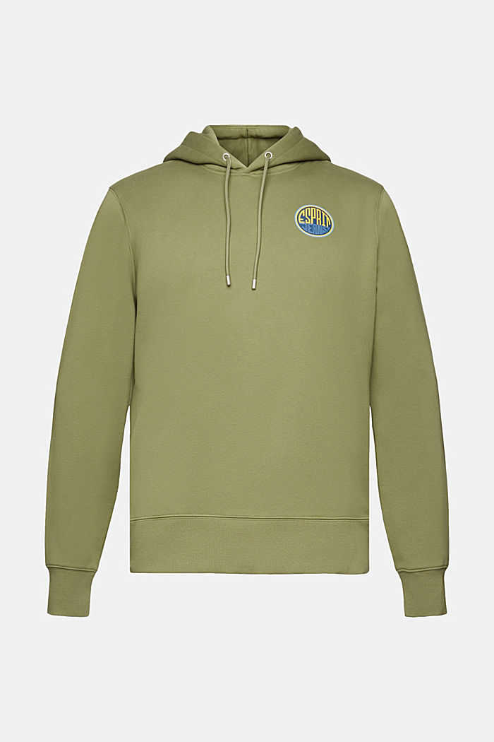 Sweatshirt with logo print, OLIVE, detail-asia image number 6