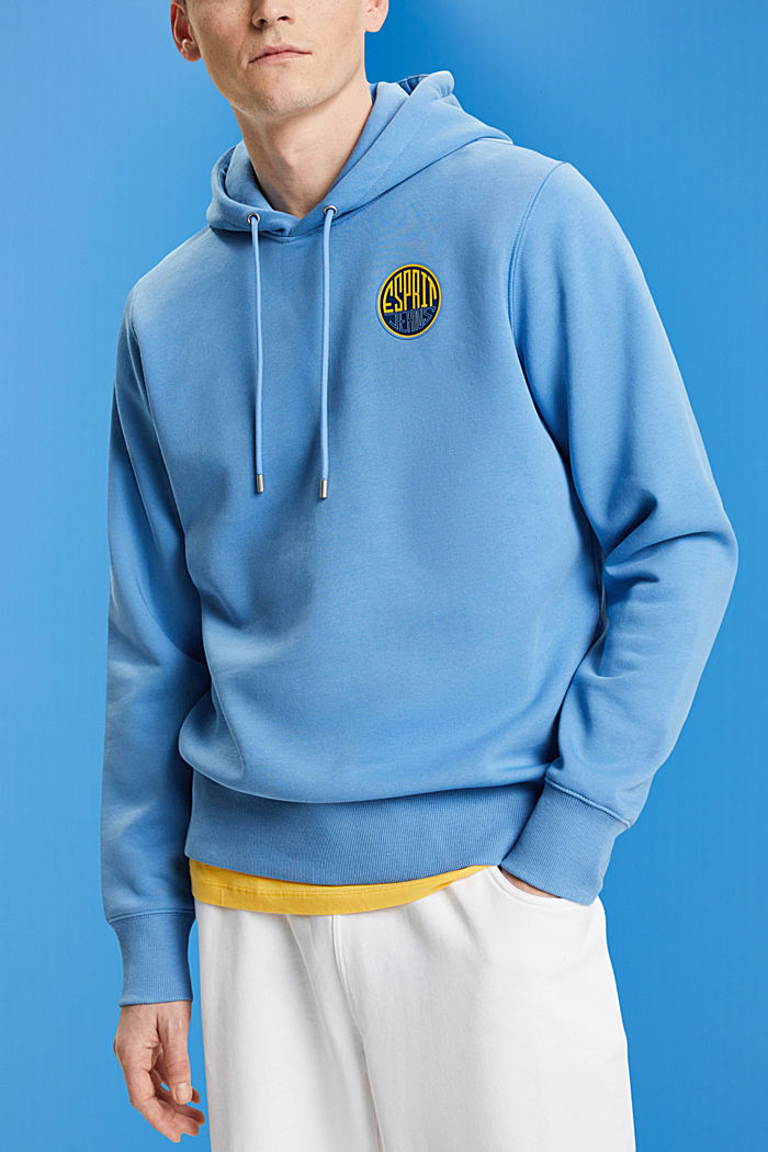 Sweatshirt with logo print, LIGHT BLUE LAVENDER, detail-asia image number 0