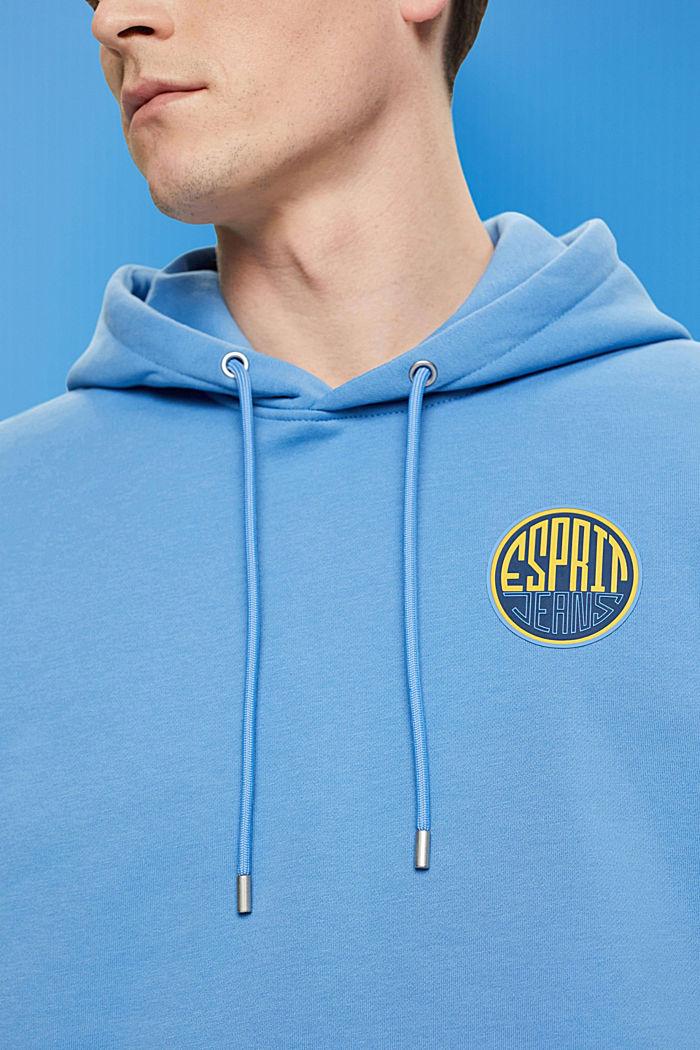 Sweatshirt with logo print, LIGHT BLUE LAVENDER, detail-asia image number 3