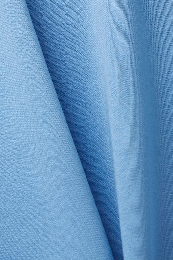 Sweatshirt with logo print, LIGHT BLUE LAVENDER, detail-asia image number 4