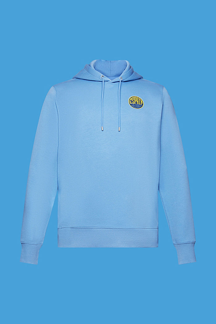 Sweatshirt with logo print, LIGHT BLUE LAVENDER, detail-asia image number 5