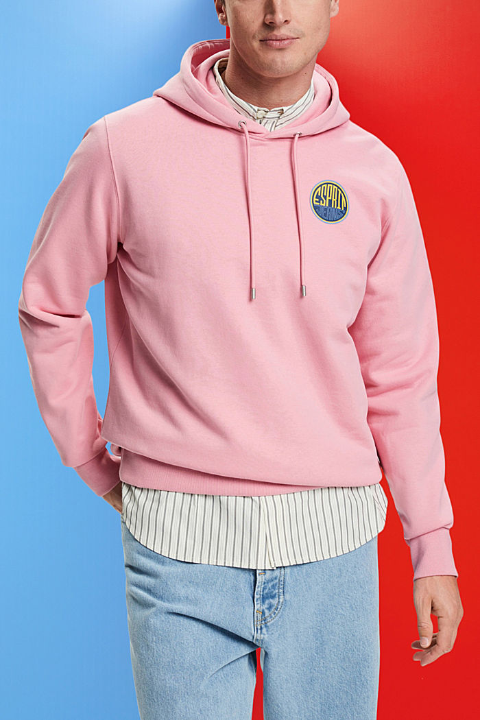 Sweatshirt with logo print, PINK 2, detail-asia image number 0