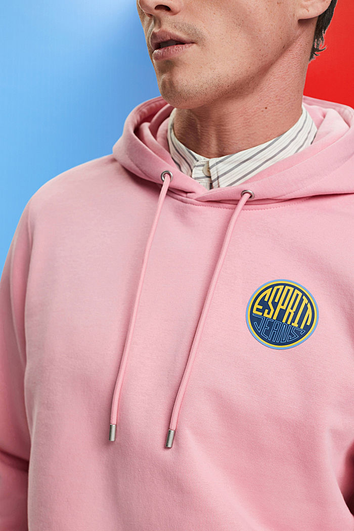 Sweatshirt with logo print, PINK 2, detail-asia image number 2