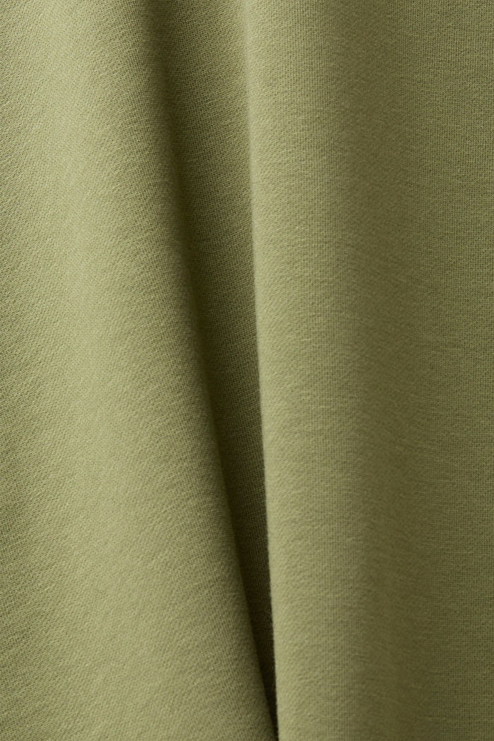 Hoodie with logo chest print, OLIVE, detail-asia image number 5