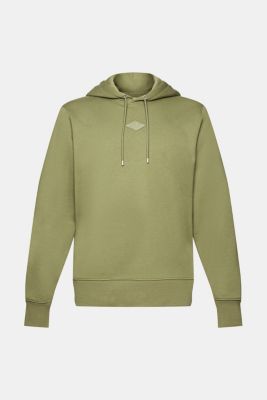 Hoodie with logo chest print