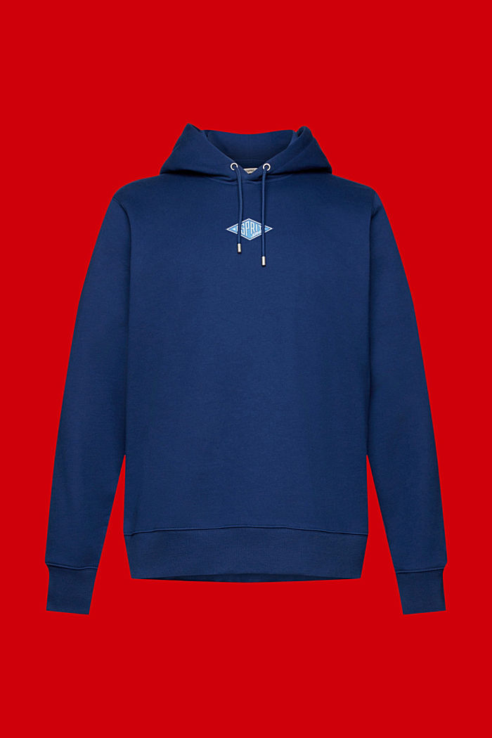 Hoodie with logo chest print