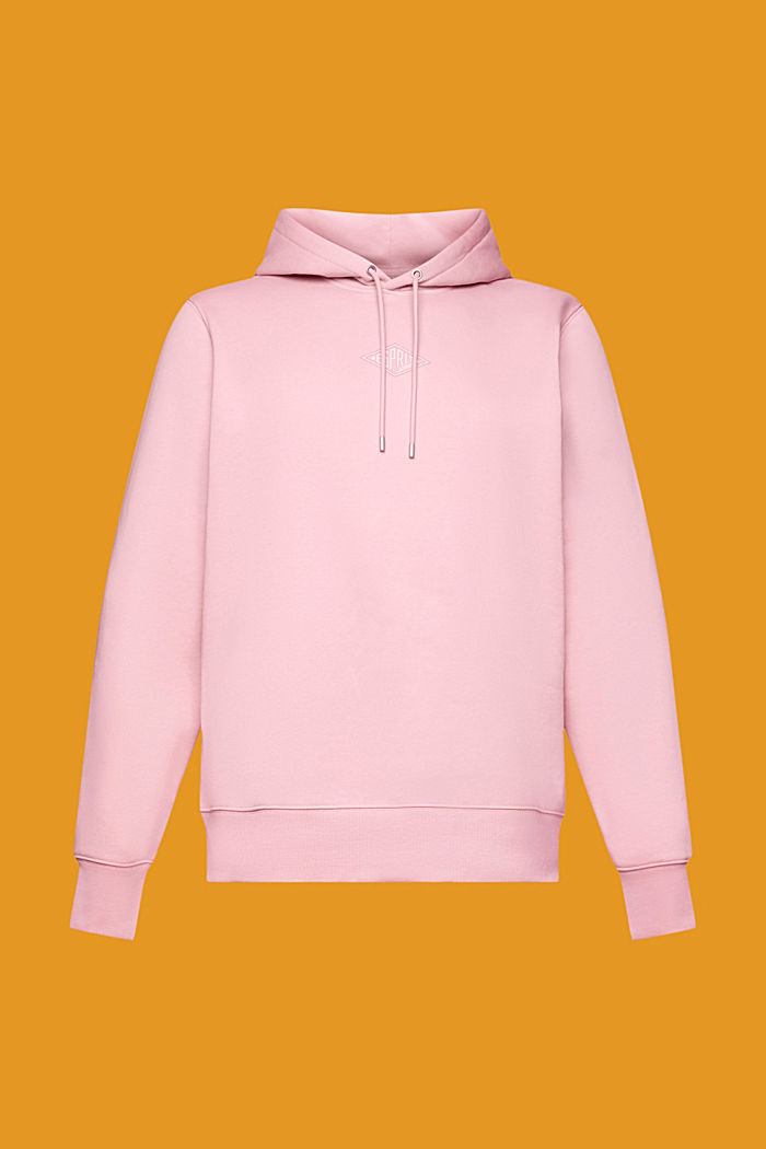 Hoodie with logo chest print, PINK 2, detail-asia image number 5