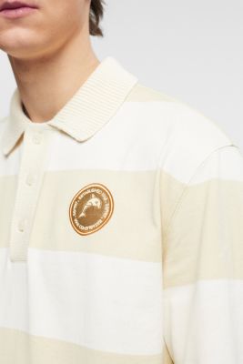 Striped rugby polo, OFF WHITE, detail-asia image number 4
