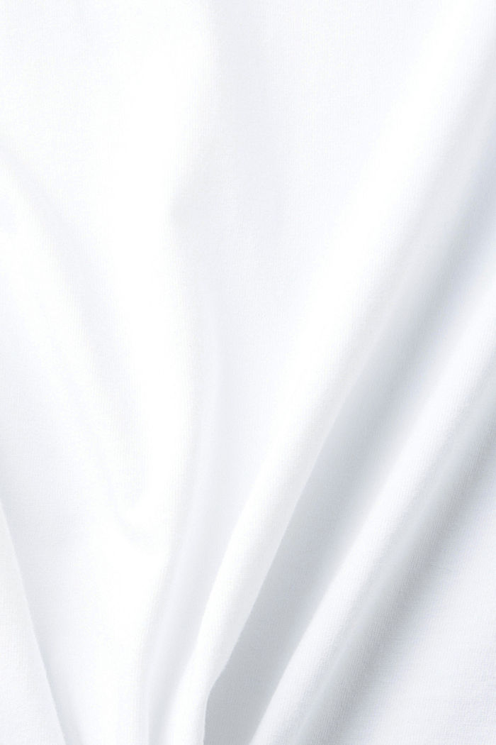 ‌復古LOGO標誌印花棉質T恤, 白色, detail-asia image number 4