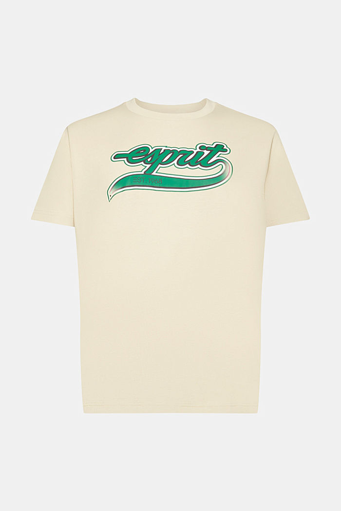 Retro logo print cotton t-shirt