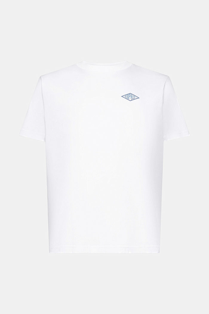 LOGO標誌印花T恤, 白色, detail-asia image number 6