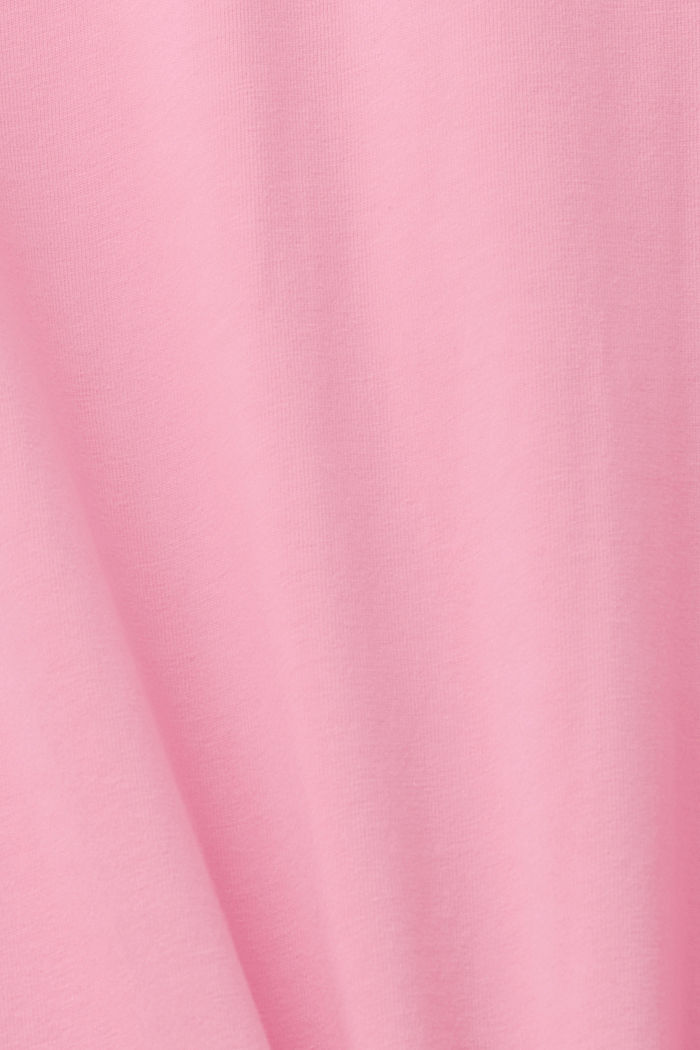 LOGO標誌印花T恤, 粉紅色, detail-asia image number 5
