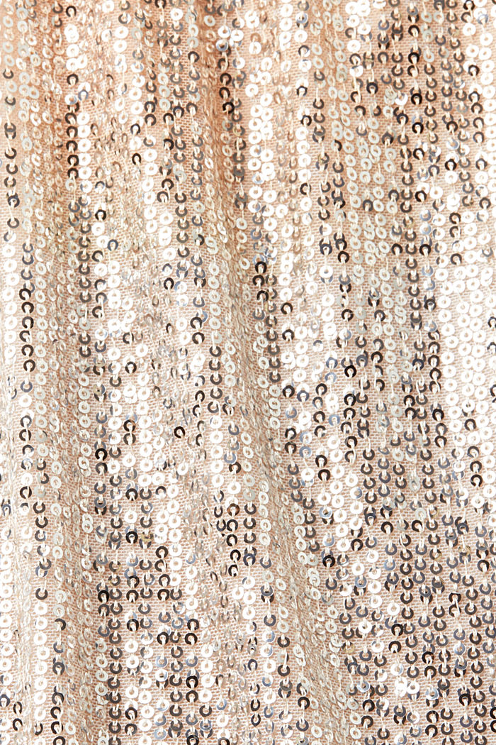 Sequined midi skirt, DUSTY NUDE, detail-asia image number 5