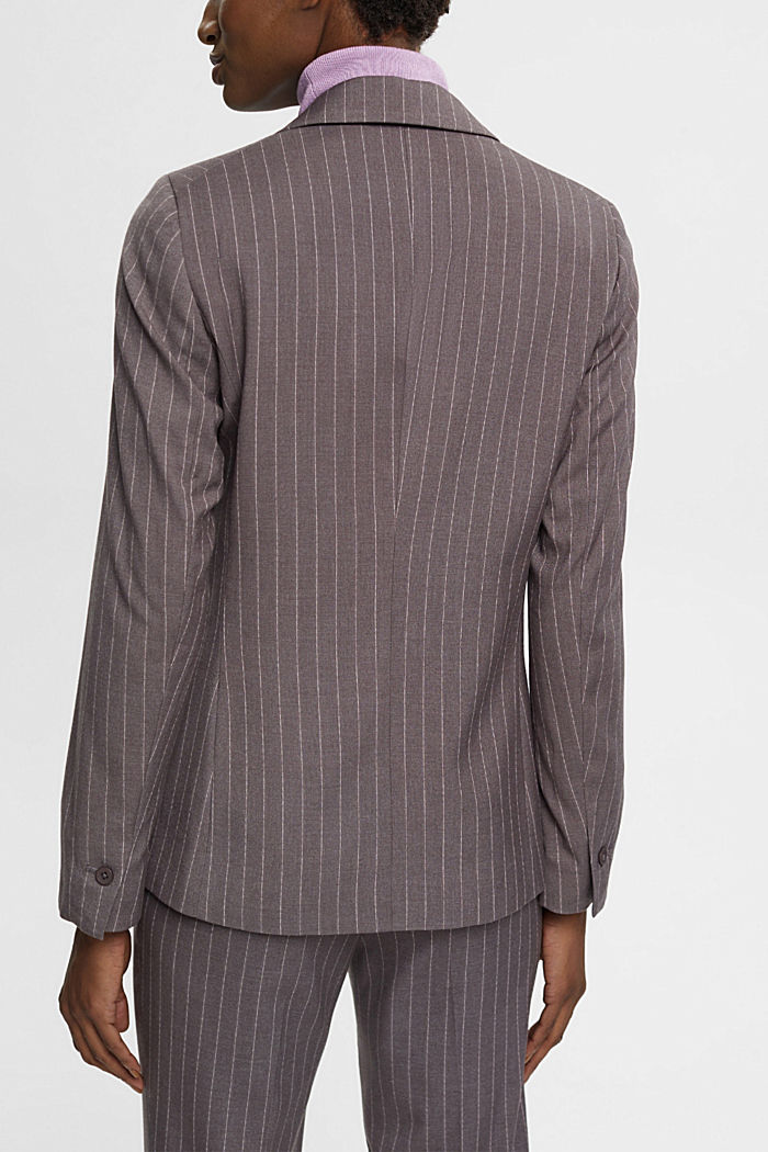 Pinstripe blazer, MEDIUM GREY, detail-asia image number 1