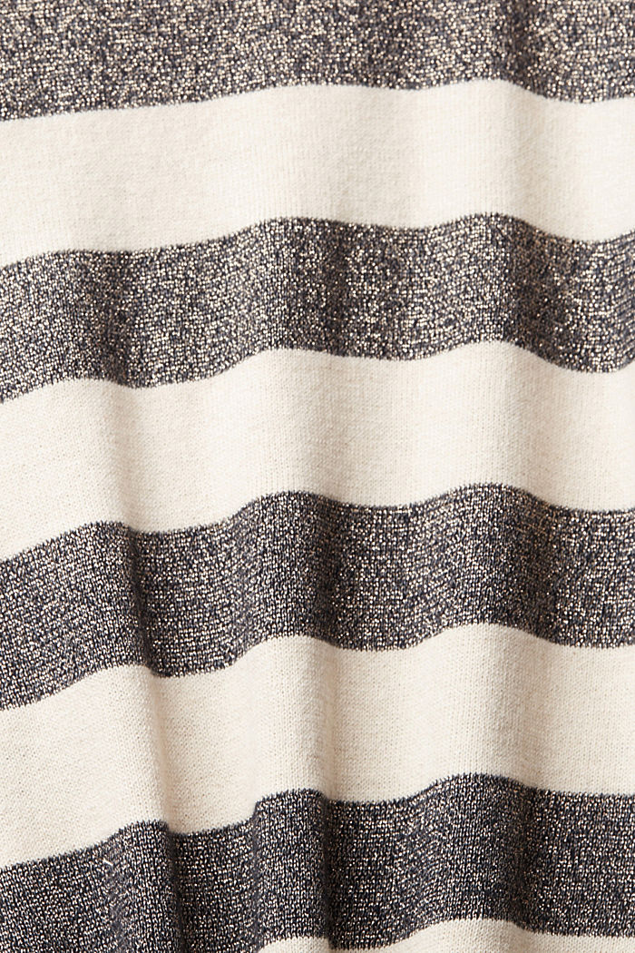 Jumper with glittering stripes, WHITE, detail-asia image number 4