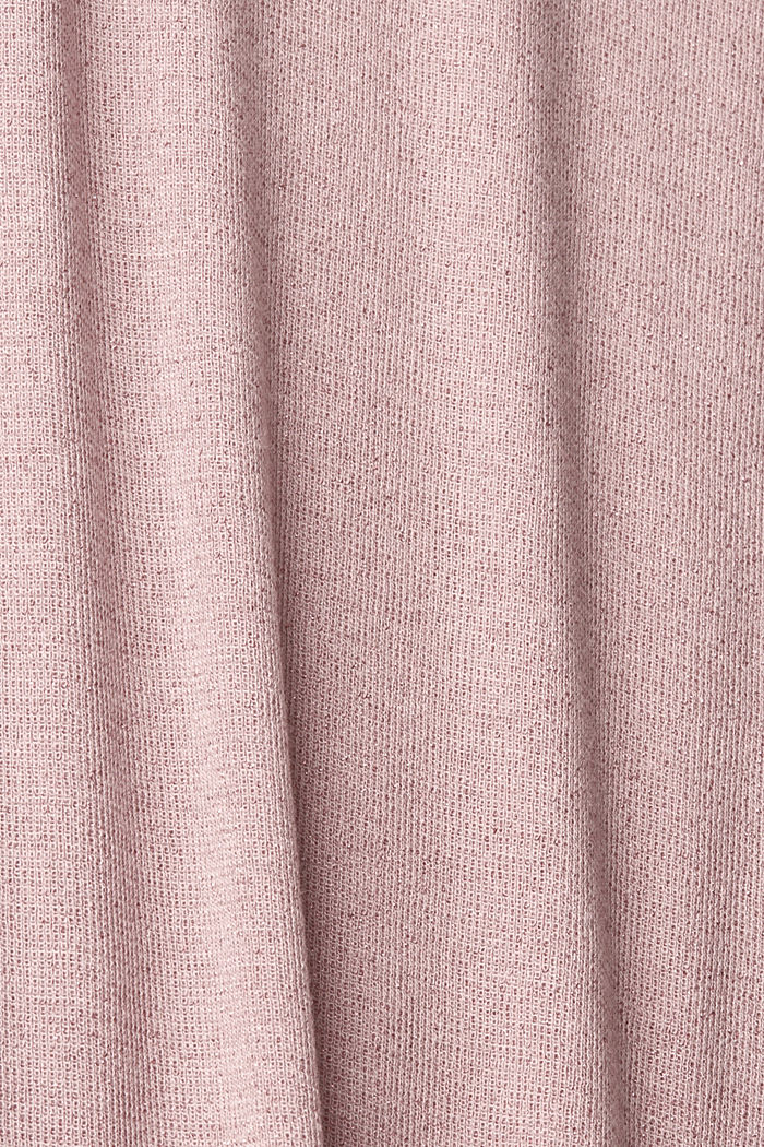 無袖閃亮上衣, 粉紅色, detail-asia image number 4