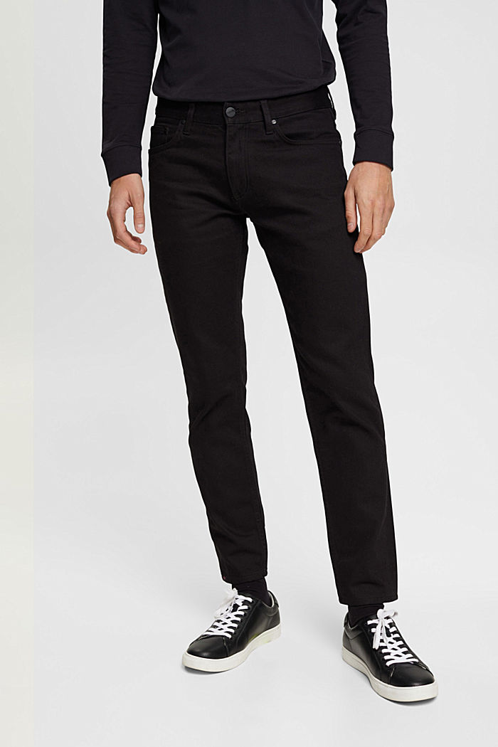 Slim fit jeans, BLACK RINSE, detail-asia image number 0