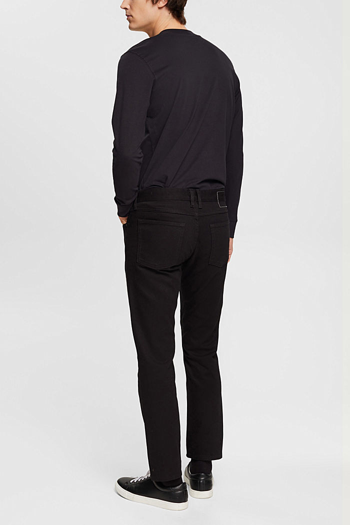 Slim fit jeans, BLACK RINSE, detail-asia image number 3