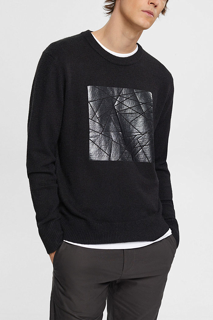 Sweaters Regular Fit, BLACK, detail-asia image number 0