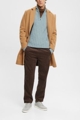 Chunky half-zip jumper, GREY BLUE, detail-asia image number 1