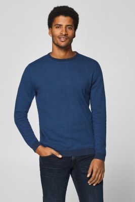 edc - 100% cotton: fine knit jumper at our Online Shop