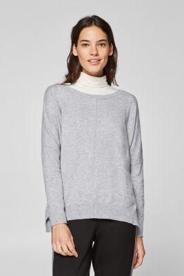 Esprit Mit Wolle StrickPullover mit Schmucksteinen im Online Shop