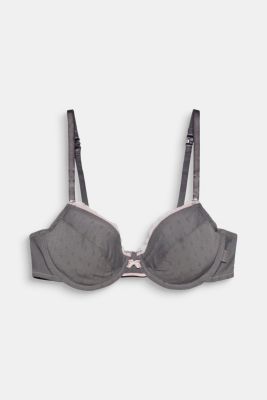 unpadded underwire bra