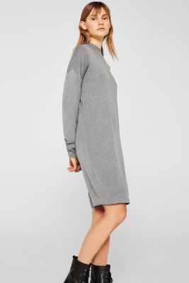 Kleid aus feinem Strick, recycelt