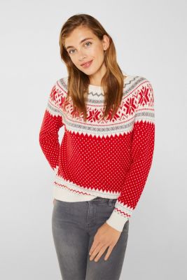 edc - With wool: Norwegian Christmas jumper at our Online Shop