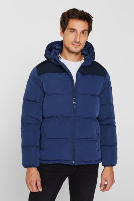 Esprit - Hooded quilted jacket at our Online Shop