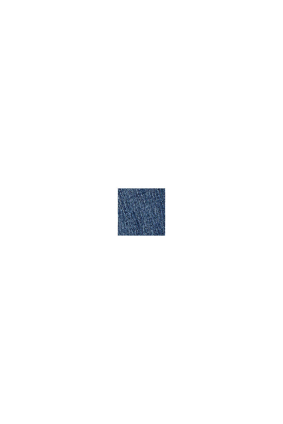 Jean stretch en coton biologique mélangé, BLUE DARK WASHED, swatch