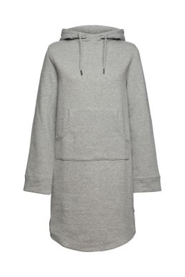 EDC Robe molletonnée à capuche en coton bio mélangé