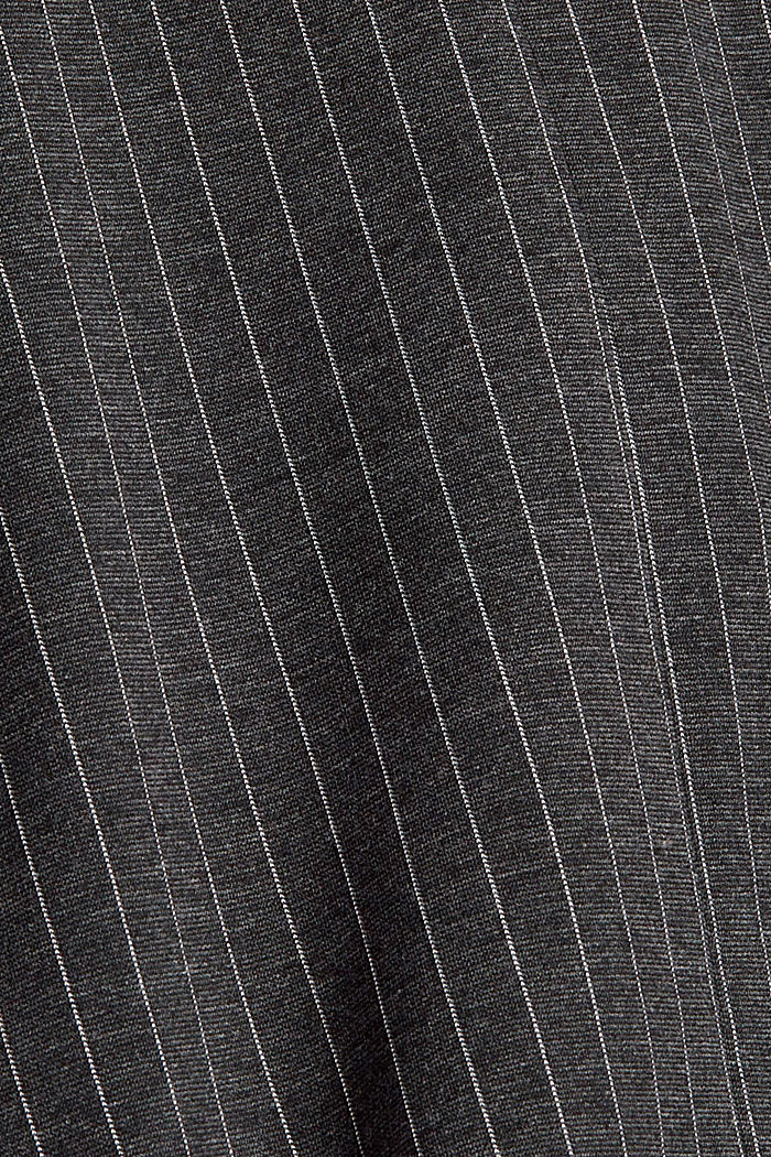 Gerecycled: PINSTRIPE mix & match blazer, BLACK, detail image number 4