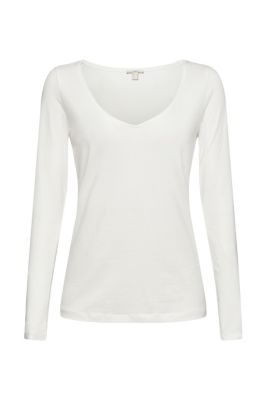 EDC T-shirt à manches longues en coton bio