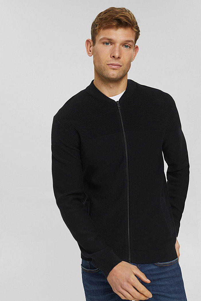 Sweaters, BLACK, detail image number 0