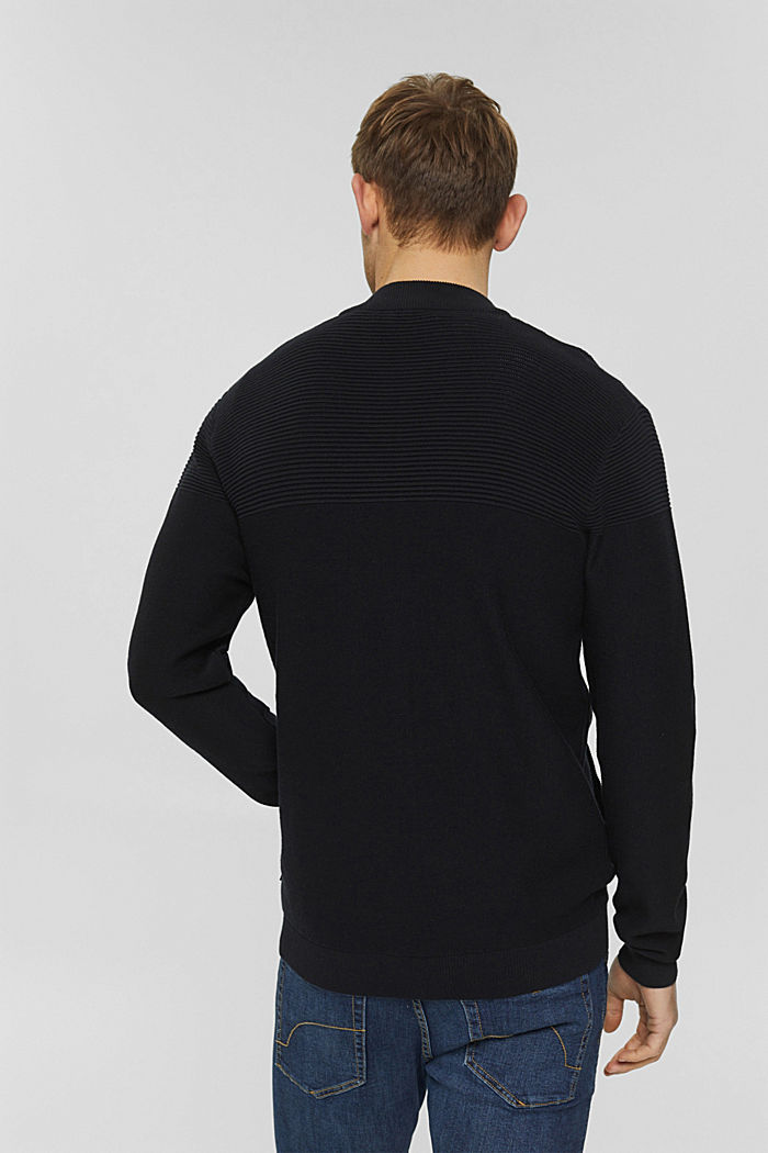 Sweaters, BLACK, detail image number 3