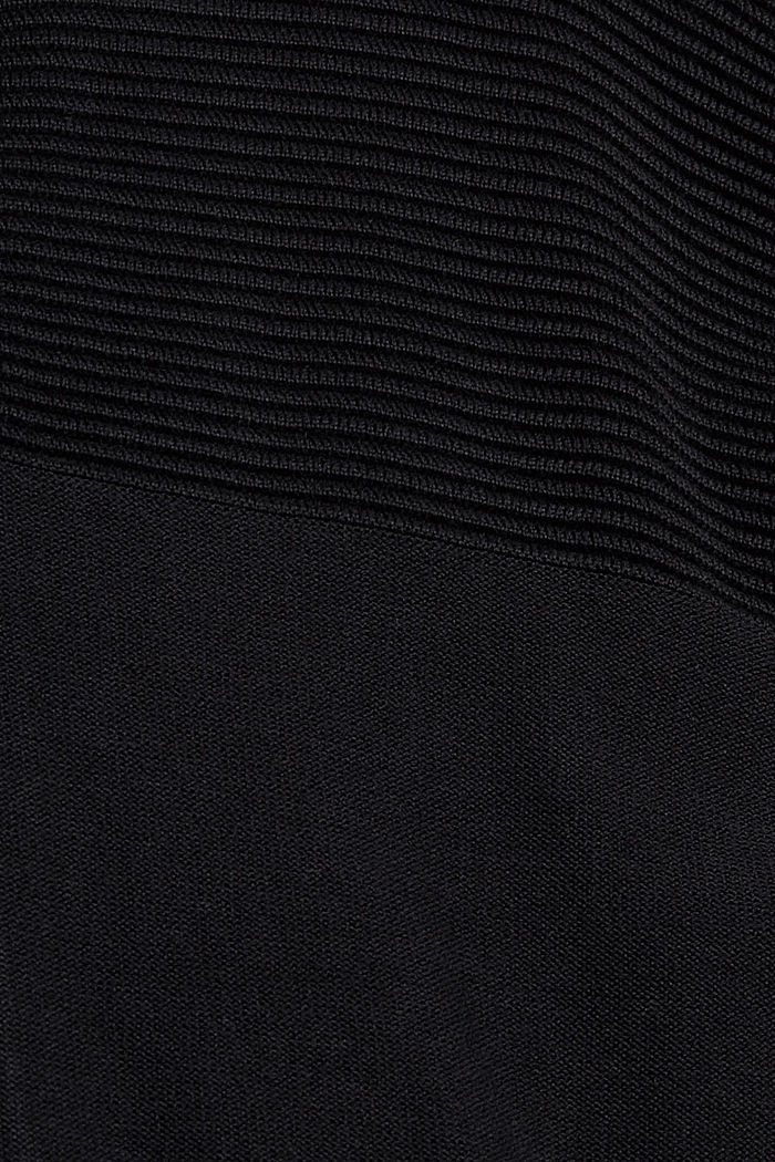 Sweaters, BLACK, detail image number 4
