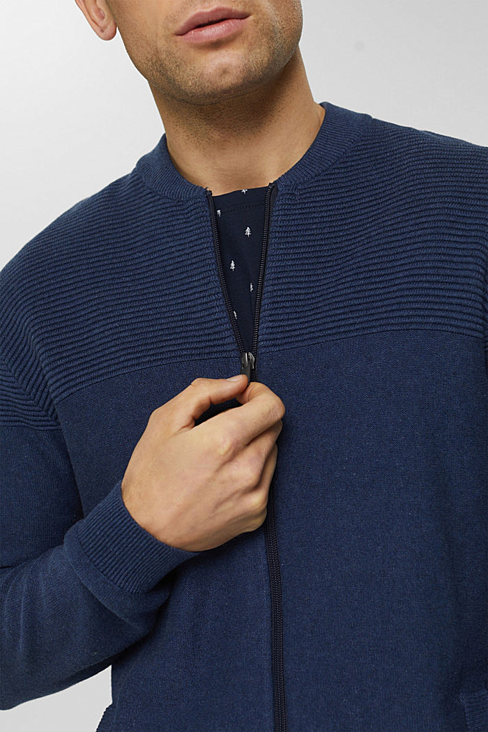 Sweaters, DARK BLUE, detail image number 2