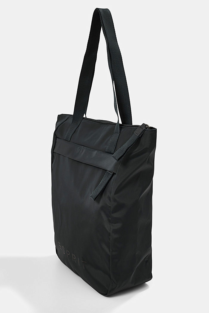 Kierrätettyä: logollinen laukku, BLACK, detail image number 2